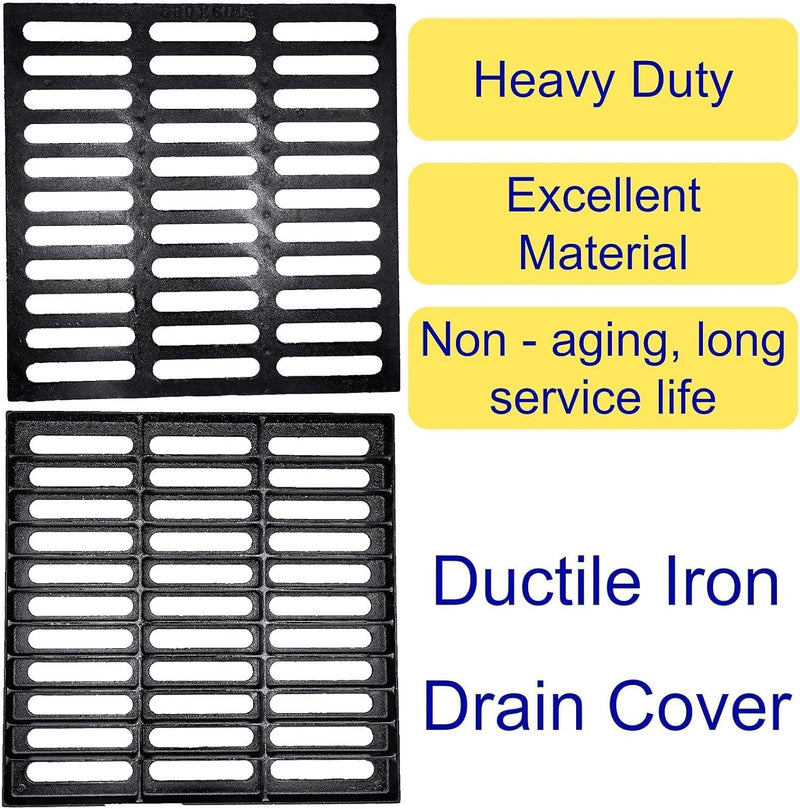 Cast Iron Drain Grate Driveway Channel Cover 700
