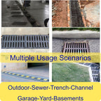 Cast Iron Drain Grate Driveway Channel Cover 700