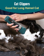Cat Clippers for Matted Fur 5-Speed Quiet Cordless