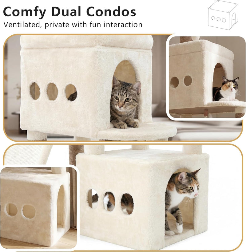 Cat Tree 184CM Anti-Tip Tower for Large