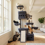Cat Tree 184CM Anti-Tip Tower for Large