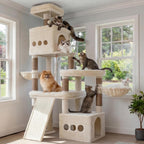 Cat Tree 184CM Anti-Tip Tower for Large