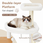 Cat Tree 187CM Wood Tower for Large Cats