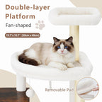 Cat Tree 187CM Wood Tower for Large Cats
