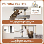 Cat Tree 188CM Streamlined Tower for Large Cats