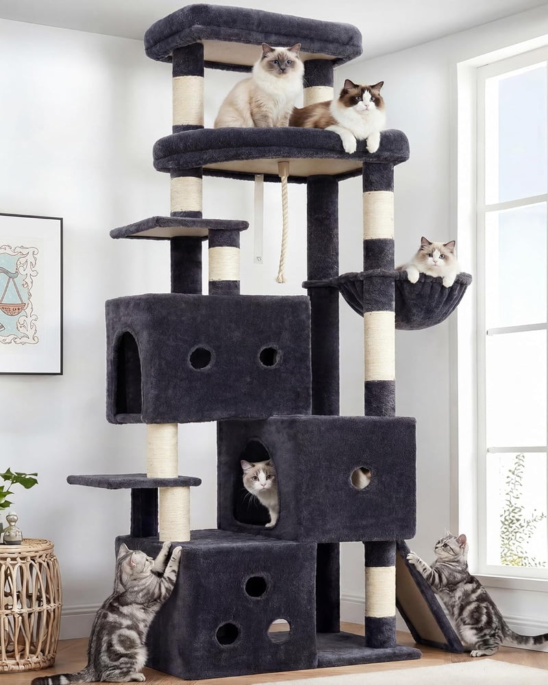 Cat Tree 188CM Streamlined Tower for Large Cats