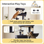 Cat Tree 188CM Streamlined Tower for Large Cats
