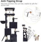 Cat Tree 188CM Streamlined Tower for Large Cats