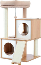 Cat Tree 90CM Tower with Double Condos