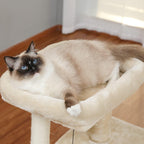 Cat Tree 90CM Tower with Double Condos