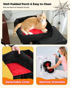 Cat Tree 90CM Tower with Double Condos