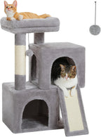 Cat Tree 90CM Tower with Double Condos