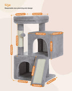 Cat Tree 90CM Tower with Double Condos