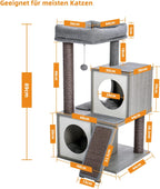 Cat Tree 90CM Tower with Double Condos