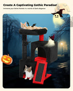 Cat Tree 90CM Tower with Double Condos