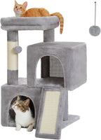 Cat Tree 90CM Tower with Double Condos