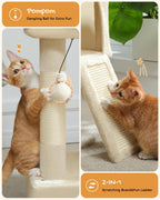 Cat Tree 90CM Tower with Double Condos