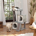 Cat Tree 90CM Tower with Double Condos