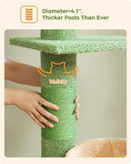 Cat Tree Floor to Ceiling Tower with Adjustable