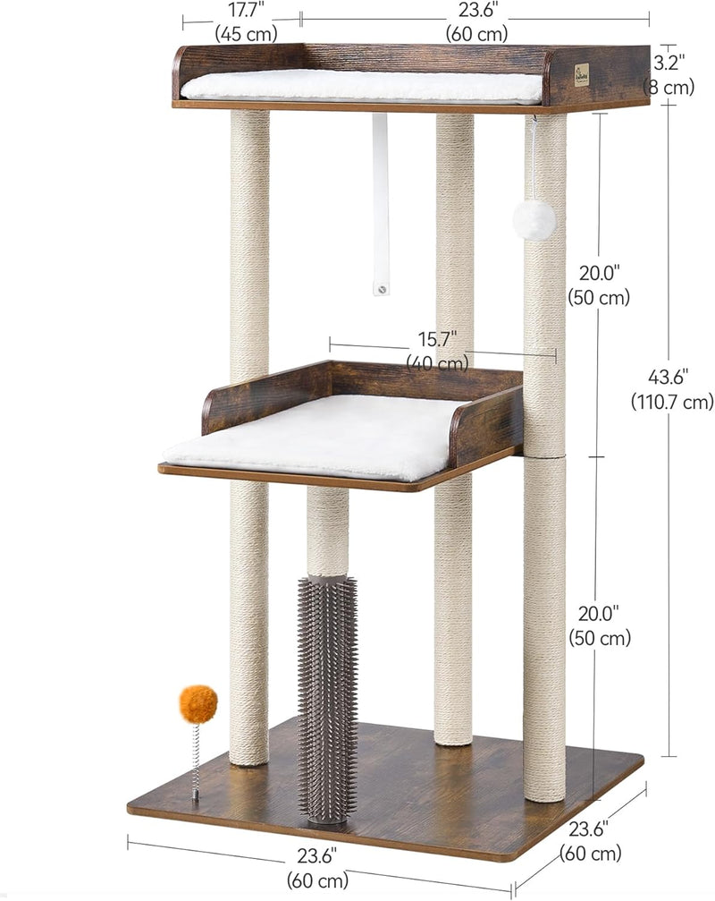Cat Tree for Large Cats Wooden All Ages