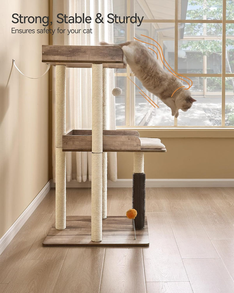 Cat Tree for Large Cats Wooden All Ages