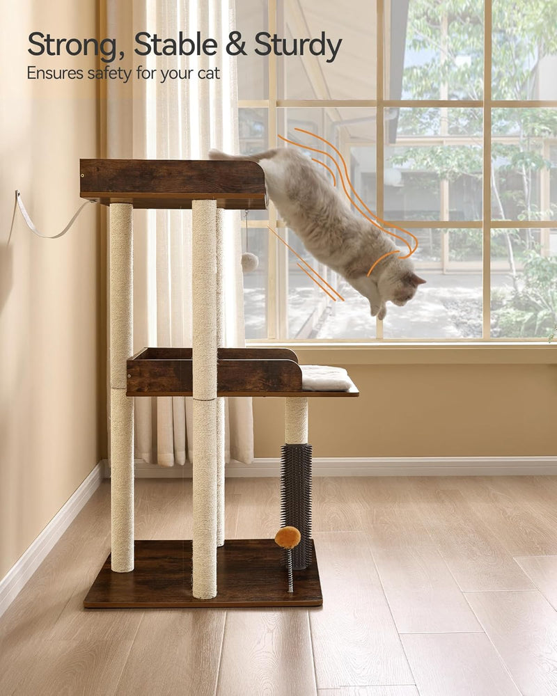 Cat Tree for Large Cats Wooden All Ages