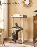 Cat Tree for Large Cats Wooden All Ages
