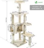 Cat Tree with Scratching Post L Activity Centre