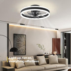 Ceiling Fan with Light Flush Mount Modern