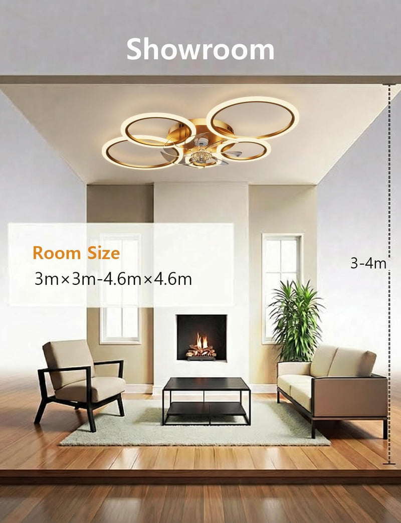 100CM Ceiling Fan with Light