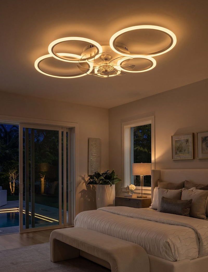 100CM Ceiling Fan with Light