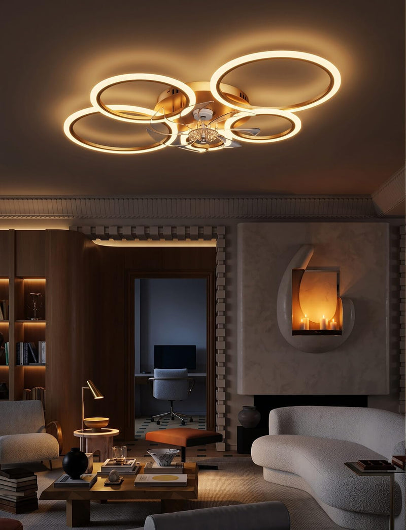 100CM Ceiling Fan with Light