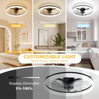 Ceiling Fan with Light Remote