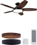 Ceiling Fan with Light Remote Control 36" 42
