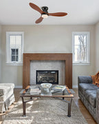 Ceiling Fan with Light Remote Control 36" 42