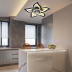 Ceiling Fan with Light Remote Control 62.5CM Low