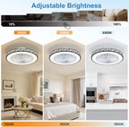Low Profile Ceiling Fans with Lights and Remote