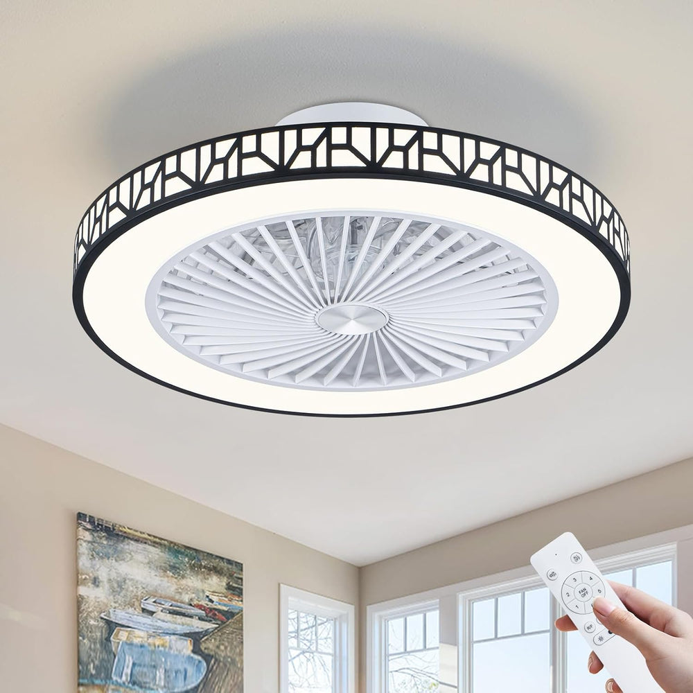 Low Profile Ceiling Fans with Lights and Remote