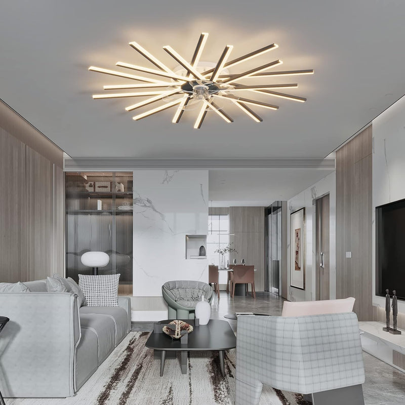 Ceiling Fans with Lights Flush Mount Fan
