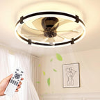 Ceiling Fan with Lights Remote 3 Colours