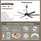 Ceiling Fan with Lights Remote App