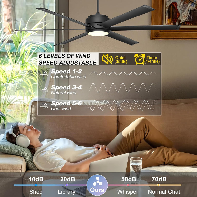 Ceiling Fan with Lights Remote App