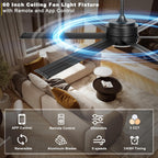 Ceiling Fan with Lights Remote App