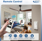 Ceiling Fan with Light Modern: 52 Inch