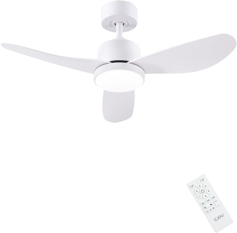 Ceiling Fans with Lights 38inch Small Fan Dimmable