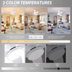 Ceiling Fans with Lights 38inch Small Fan Dimmable