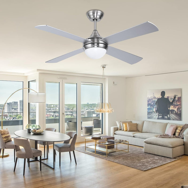 Ceiling Fans with Lights and Remote