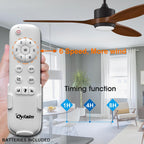 Ceiling Fans with Lights and Remote
