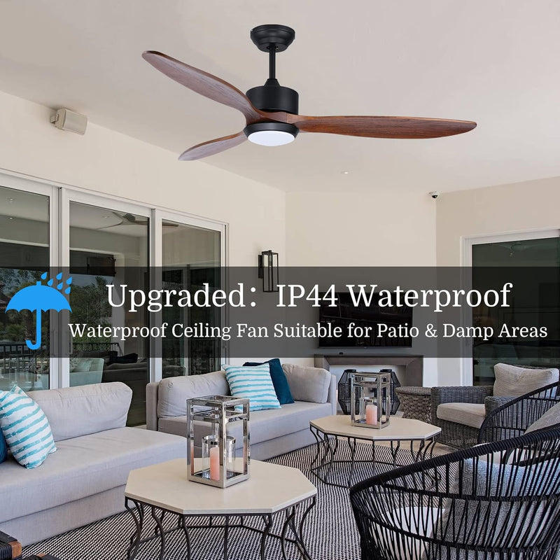 Ceiling Fans with Lights and Remote