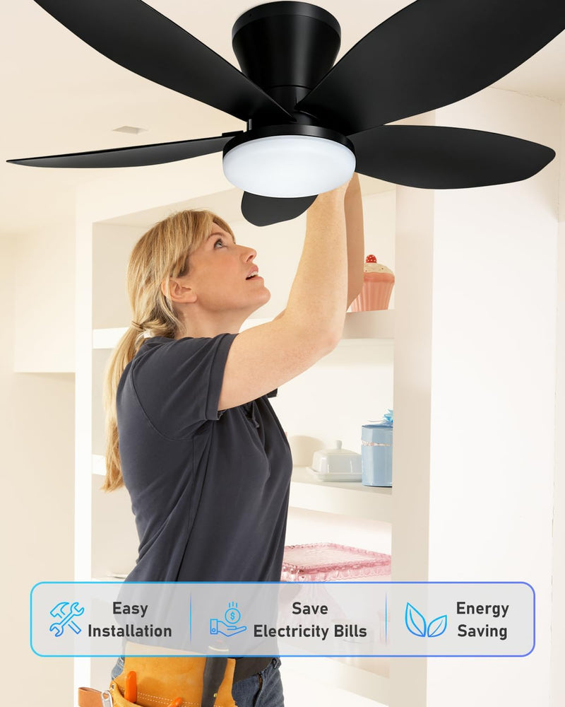 Ceiling Fans with Lights and Remote 25
